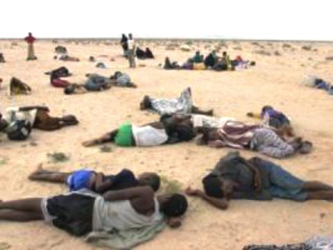 مهاجرون أفارقة يلقون حتفهم خلال عبورهم  البحر إلى اليمن