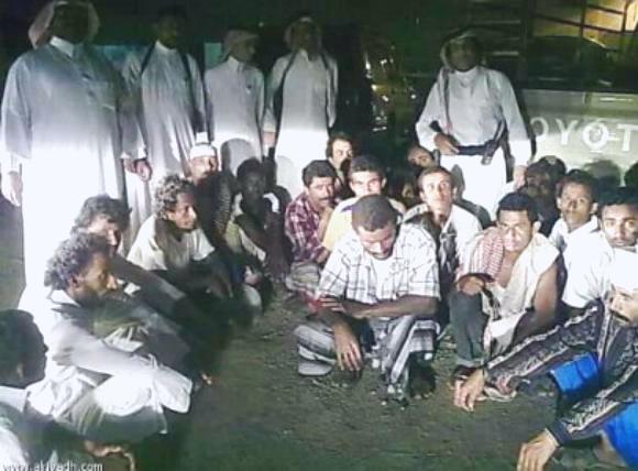 جريدة«الرياض»:القبض على 8000 متسلل منذ بداية العمليات السعودية ضد الحوثيين
