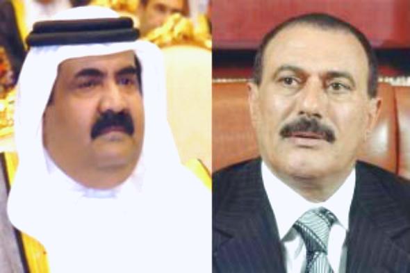 رسالة خطية من الرئيس اليمني إلى أمير قطر
