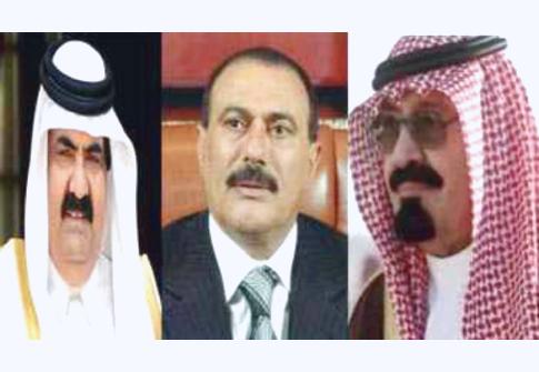 الرئيس اليمني يتسلم رسالة من أمير قطر ثم يجري اتصالا بخادم الحرمين