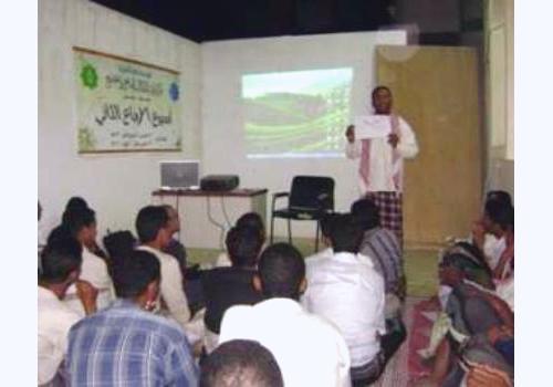 مركز طيبة للطالب الجامعي والمجتمع بسيئون يقيم أسبوع الإبداع الثاني