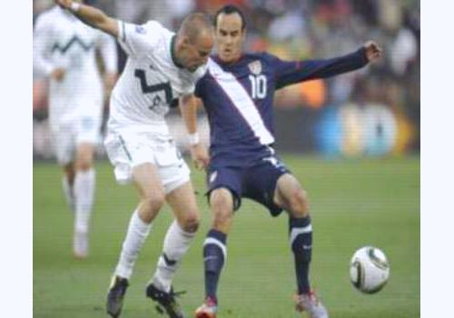 سلوفينيا تضيع فرصة الفوز على أمريكا في كأس العالم