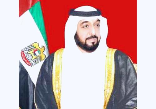  رئيس دولة الإمارات الشيخ خليفة بن زايد آل نهيان