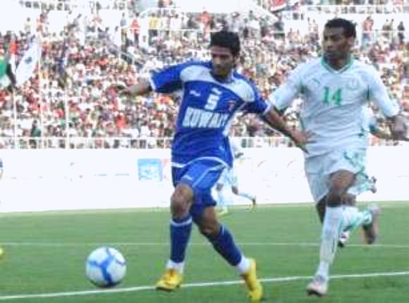 تعادل سلبي بين منتخبي السعودية والكويت في كاس خليجي 20