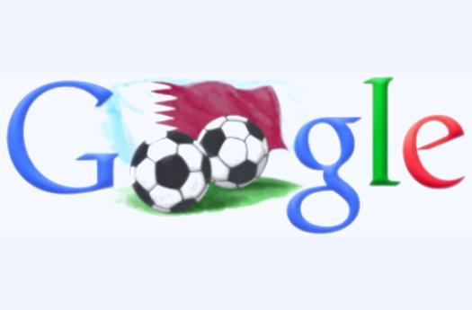 جوجل يشارك قطر احتفالاتها بشرف استضافة كاس العالم 2022