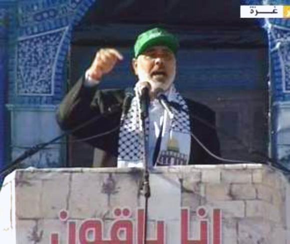 هنية يؤكد تمسك حماس بحماية الثوابت ورفض الاعتراف باسرائيل