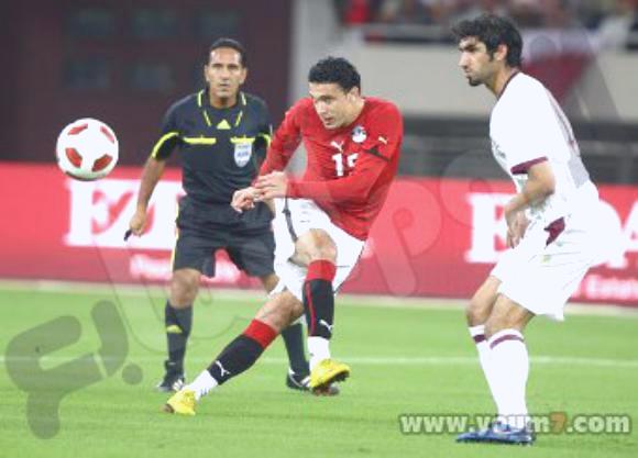 قطر تهزم مصر وديا لاول مره في تاريخها