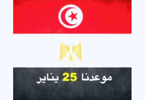 مصريون على الفيس بوك يسعون  إلى انتفاضة شعبية في 25 يناير