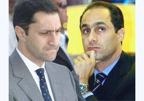فرار نجلي الرئيس المصري علاء وجمال مبارك وأنباء عن وصولهما لندن