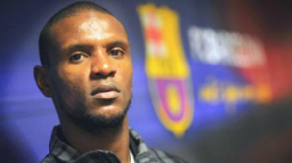 مدافع برشلونه اريك ابيدال مصاب بورم في الكبد