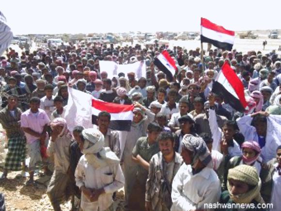 حضرموت: اهالي الضليعة يعلنون انضمامهم  إلى ثورة الشباب