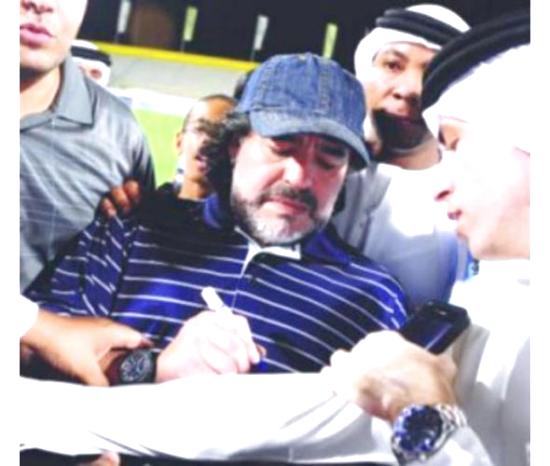ماردونا مدربا للوصل الاماراتي رسميا