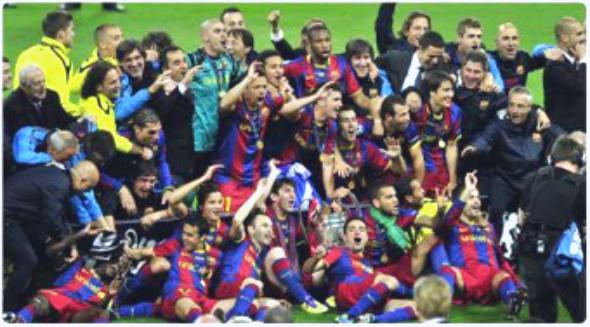 برشلونة بطلا لدوري ابطال اوروبا