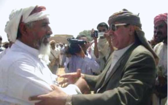 الشيخ الشبواني يؤكد السماح باصلاح انبوب النفط في مأرب للحد من ازمة المحروقات