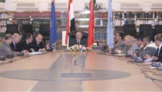 المؤتمر يفوض صالح وهادي لاختيار وزراء حكومة الوفاق