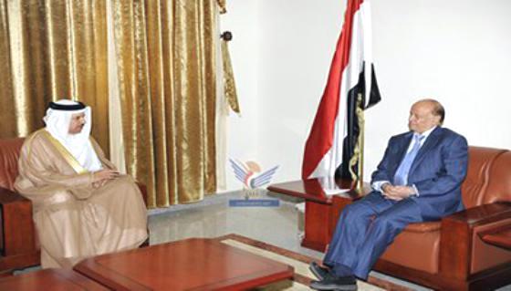الزياني يؤكد ل هادي دعم مجلس التعاون لليمن