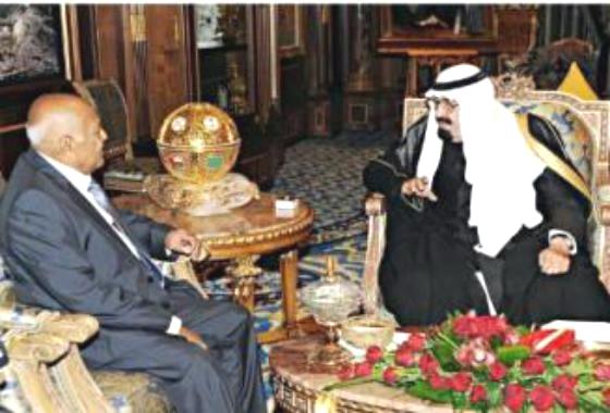 باسندوة يبحث مع خادم الحرمين أوضاع اليمن وتعزيز التعاون