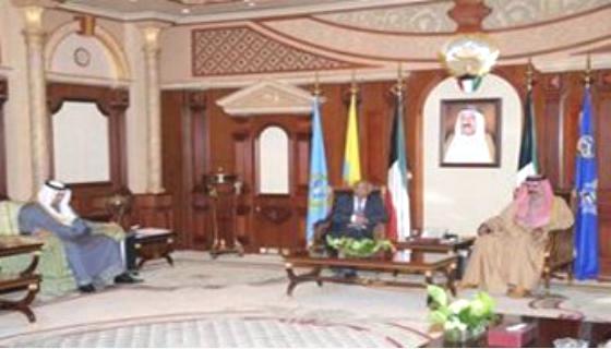 باسندوه يناقش مع ولي العهد الكويتي اوجه التعاون