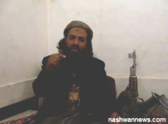 طارق الذهب على طريقة قادة القاعدة يعتبر دخول رداع بداية الخلافة الاسلامية (فيديو)