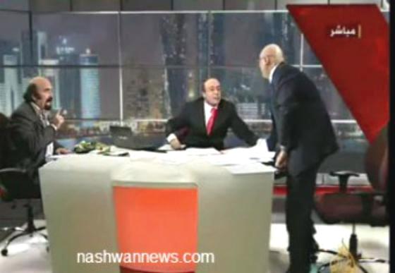 اصابة القاسم واللاذقاني ومصور قطري والشرطة تقبض على ابوفاضل بعد معركة الاتجاه المعاكس