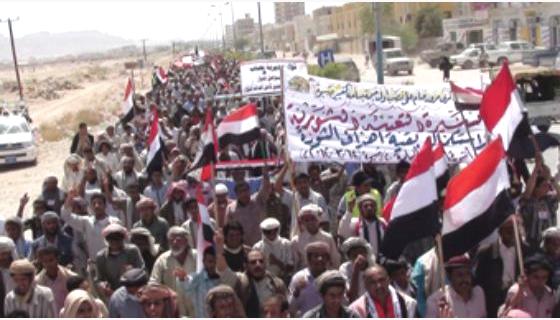 ثوار شبوه يبدأون التصعيد الثوري للمطالبه بهيكلة الجيش وكشف المتامرين على ابين (صور)