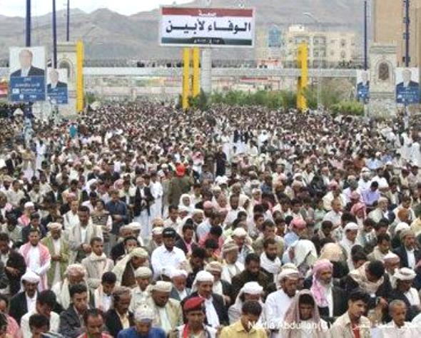 مصرع 28 من عناصر القاعدة بلودر في جمعة "الوفاء لأبين"
