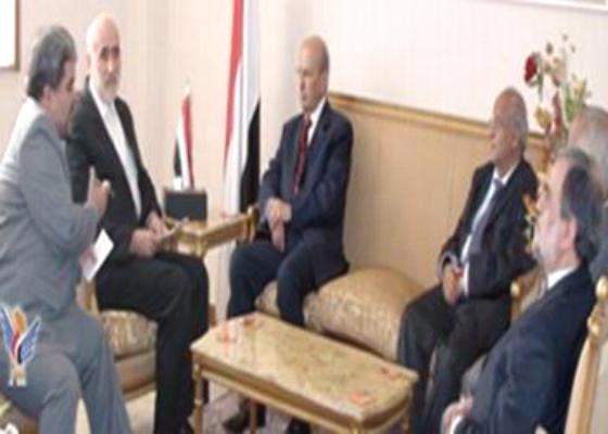 الرئيس هادي يرفض  استقبال المبعوث الإيراني وطهران عرضت مبالغ مغرية