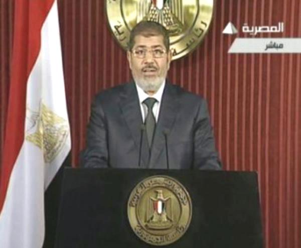 نص وفيديو خطاب الرئيس المصري مرسي بعد أحداث مصر الأخيرة