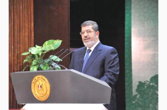 مرسي: تحقق الكثير من أهداف الثورة المصرية.. نص الخطاب بمناسبة المولد النبوي وفيديو