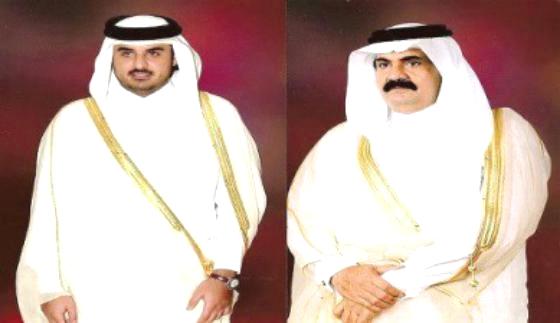 انقلاب أبيض في قطر  يجبر الأمير حمد بن خليفة على تسليم الحكم لابنه تميم