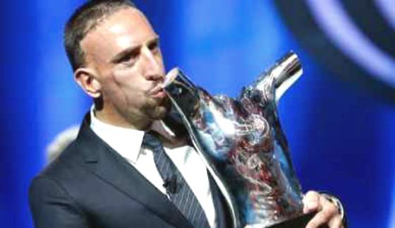 الفرنسي فرانك ريبيري افضل لاعب في اوروبا