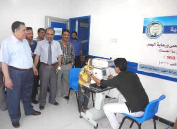 جمعية النبراس تدشن المخيم الجراحي لمرضى العيون بعدن
