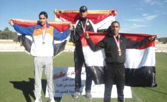 7 ميداليات برونزية حصاد اليمن بختام بطولة غرب آسيا لألعاب القوى للناشئين