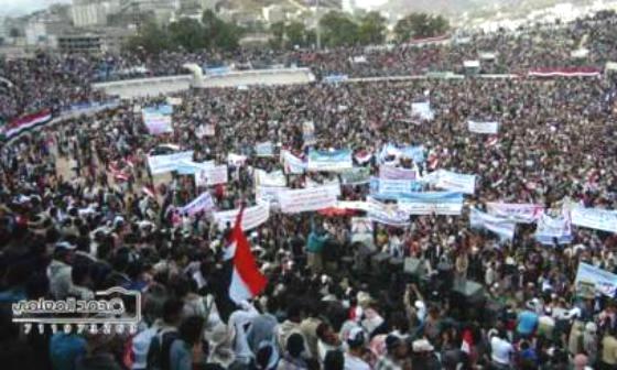 إب: مهرجان جماهيري حاشد احتفاءً بذكرى ثورة فبراير ودعماً لنزع سلاح المليشيات