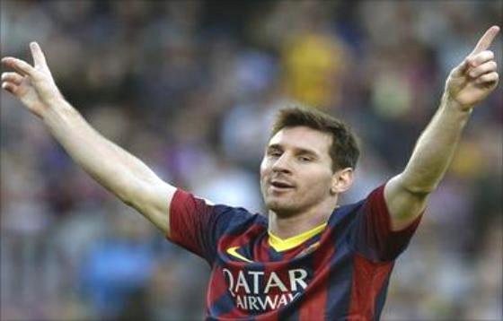 ميسي يقود برشلونة لاكتساح أوساسونا بسباعية(فديو)