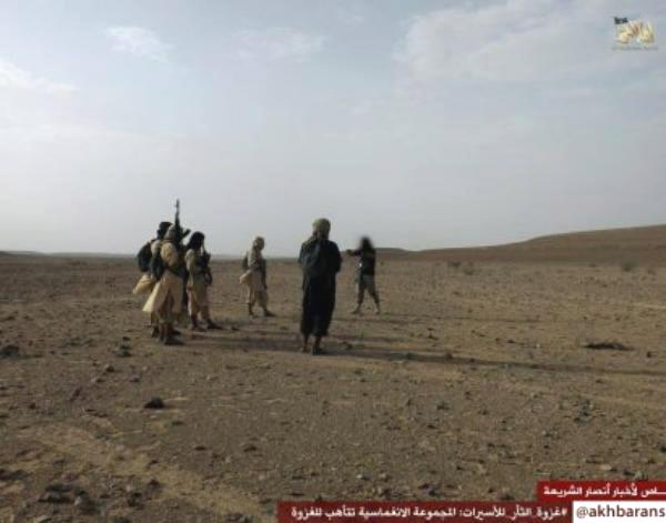 القاعدة يتبنّى مهاجمة معبر الوديعة بين اليمن والسعودية وينشر صوراً لما قبل الهجوم