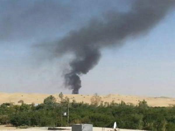 مسلحون قبليون يفجّرون أنبوب النفط الرئيسي في مارب