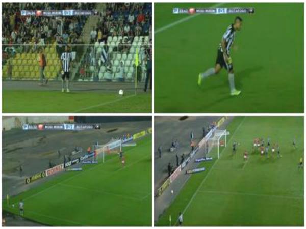 بالفيديو..أسوأ ركلة ركنية في عالم كرة القدم بالدوري البرازيلي!