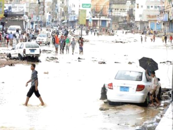 مليون يمني تأثروا بإعصار تشابالا