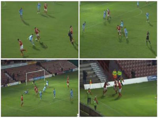 بالفيديو..لاعب إنجليزي يراوغ خمسة مدافعين..ويسجل هدفاً "على طريقة ميسي"