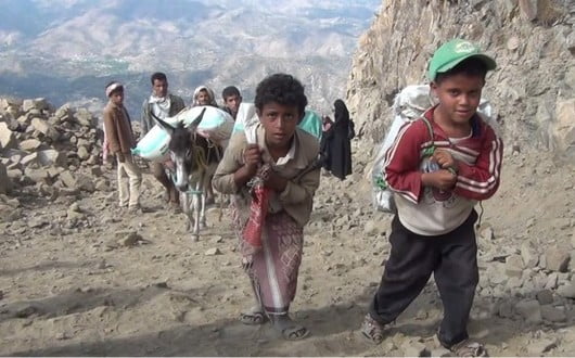 الفرنسية: المساعدات الانسانية لم تصل  إلى مدينة تعز المحاصرة