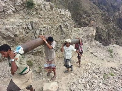 مستشفى جرحى مقاومة تعز يتوقف عن استقبال الحالات لانعدام الأكسجين