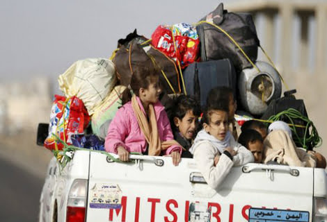 الأمم المتحدة: عدد نازحي اليمن يرتفع إلى مليونَين ونصف