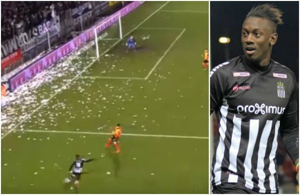 بالفيديو.. هدف مميز في الدوري البلجيكي من زاوية صعبة للغاية
