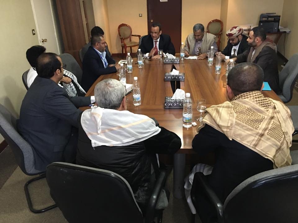 ولد الشيخ: اجتماع بناء مع ممثلين عن الحوثيين وحزب المؤتمر