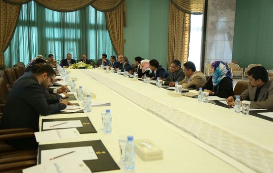 نائب القائد الأعلى الفريق محسن يلتقي الهيئة الاستشارية بحضور قادة عسكريين