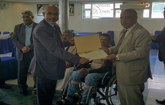 صندوق رعاية المعاقين يكرم اللجنة الطبية التابعة للصندوق