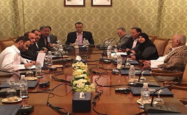 وفد الحكومة ينسحب من مفاوضات اليوم احتجاجا على مماطلات الحوثيين