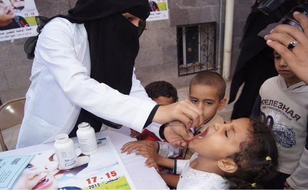 غداً.. تدشين الحملة الوطنية للتحصين ضد شلل الأطفال في اليمن