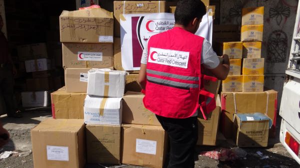 مستشفى الثورة بتعز: علاج 8500 جريح و4000 عملية بدعم الهلال القطري